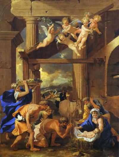 Nicolas Poussin Adoration of the Shepherds