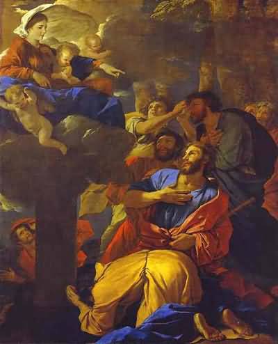 Nicolas Poussin The Virgin of the Pillar Appearing to St James the Greater