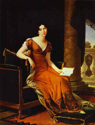 Robert Lefevre Portrait of Elisabeth Demidova