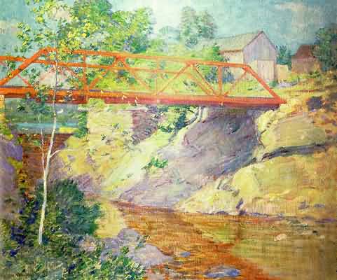William Chadwick The Orange Bridge