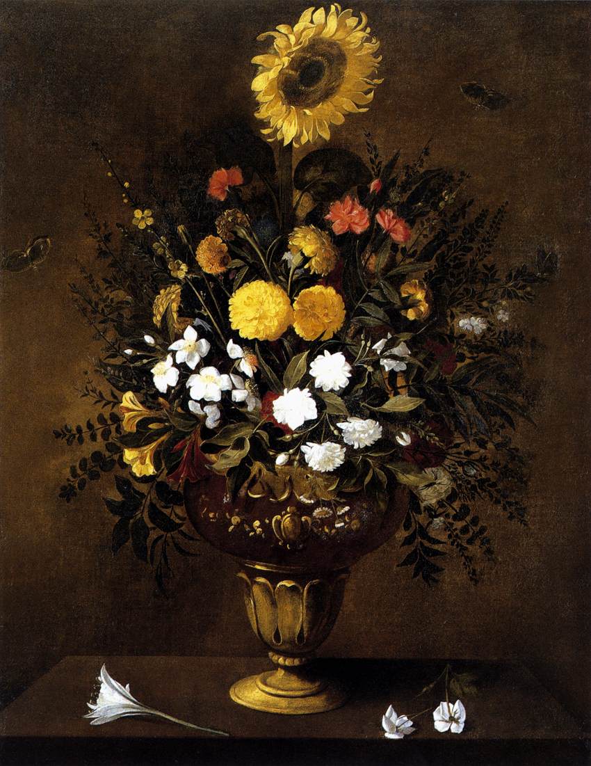 CAMPROBIN Pedro de Vase of Flowers-2