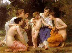 Admiration - Adolphe-William Bouguereau