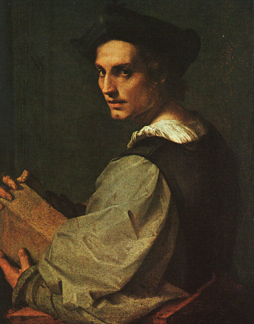 ANDREA DEL SARTO Portrait of a Young Man