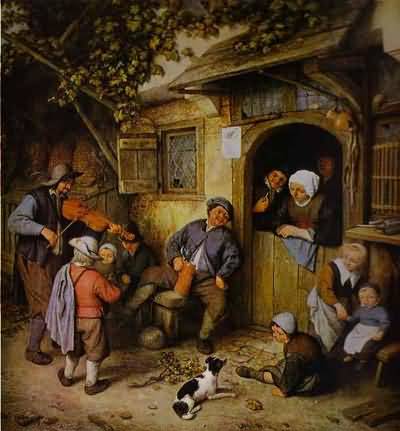 Adriaen van Ostade Le menetrier