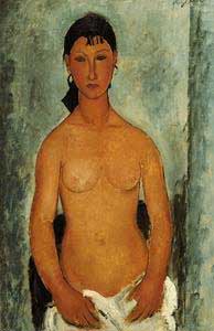 Amedeo Modigliani Nudo in piedi Elvira