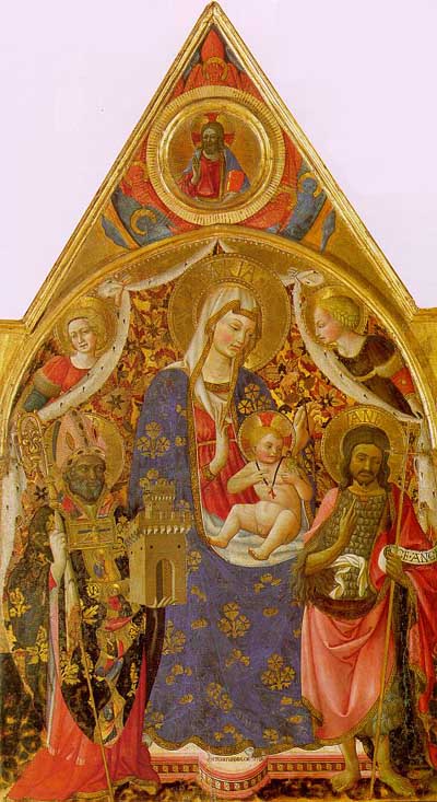 Antonio Fiorentino Madonna and Child with Saints