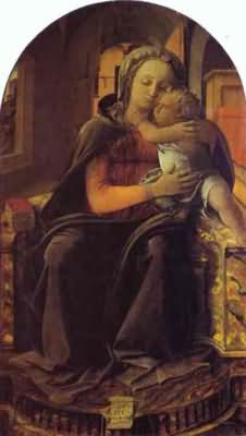 Fra Filippo Lippi Madonna Enthroned