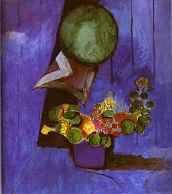 Henri Matisse Flowers and Ceramic Plate