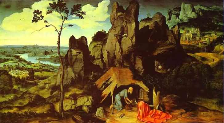 Joachim Patinir St Jerome in the Desert