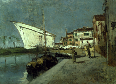 John Henry Twachtman Venice Campo