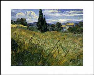 Les Bles Verts - Vincent Van Gogh