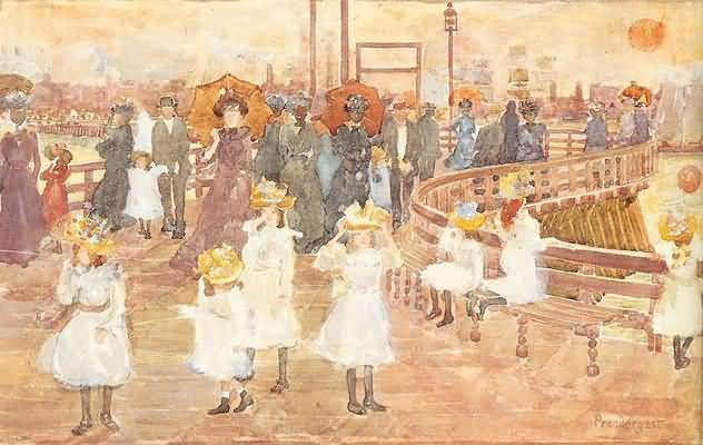 Maurice Prendergast South Boston Pier