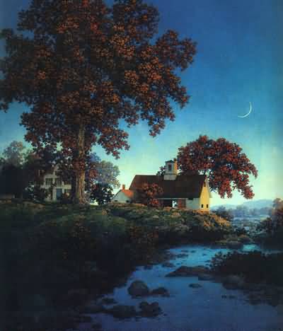 Maxfield Parrish Arizona first version