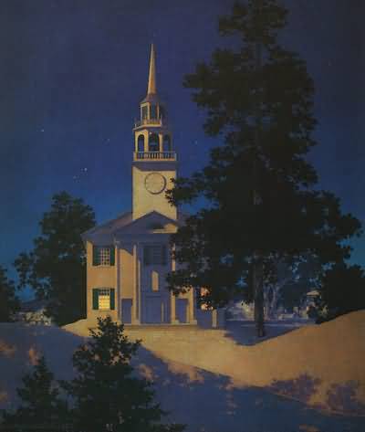 Maxfield Parrish Peaceful Night