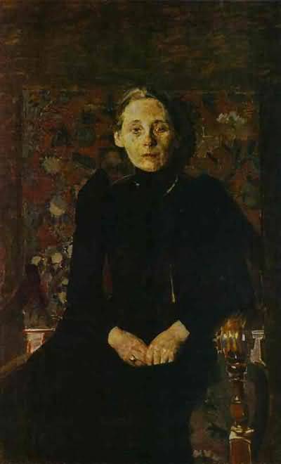 Mikhail Vrubel Portrait of Artsybusheva wife of the Businessman