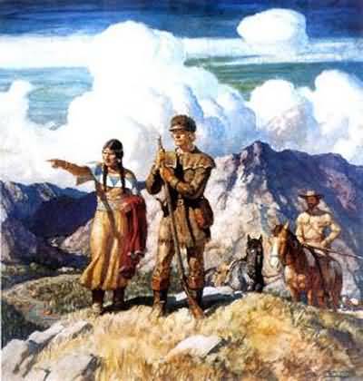 Newell Convers Wyeth Lewis and Clark