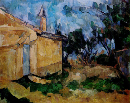 Paul Cezanne Le Cabanon De Jourdan