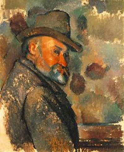 Paul Cezanne Self - Portrait With Soft Hat