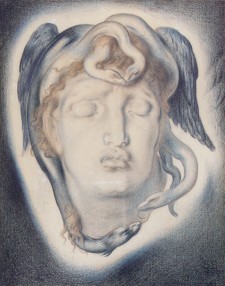 Simeon Solomon The Head of Medusa