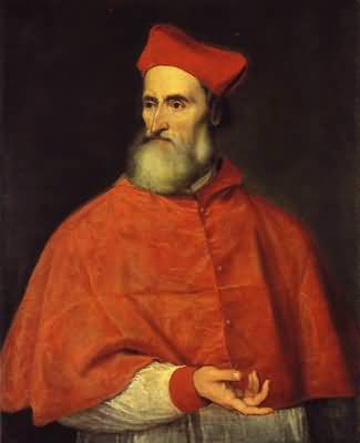 Titian Tiziano Vecellio Portrait of Cardinal Pietro Bembo