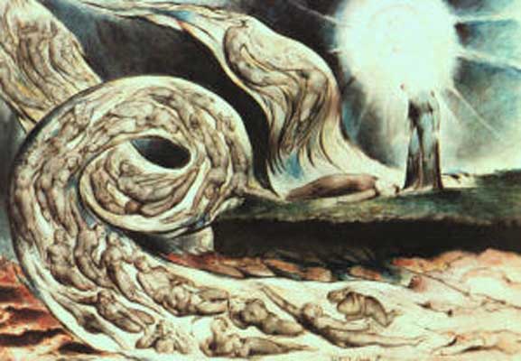 William Blake Whirlwind of Lovers