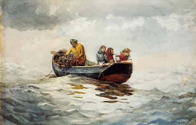 Winslow Homer Crab Fishing