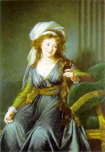 Louise Elisabeth Vigee Lebrun Portrait of Countess Catherine Skavronskaya
