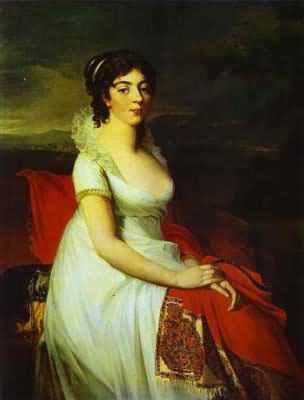 Jean Laurent Mosnier Portrait of Countess Elisabeth Shakhovskaya