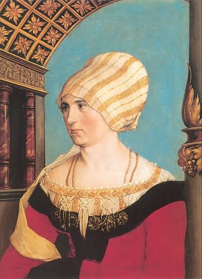 Hans Holbein the Younger Portrait of Dorothea Meyer