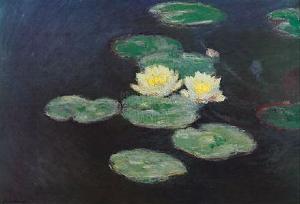 Nympheas Effet Du Soir - Claude Monet