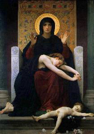 Adolphe-William Bouguereau Virgin of Consolation