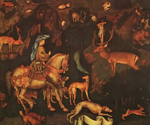 Antonio Pisanello The Vision of St Eustace