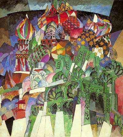 Aristarkh Lentulov St Basil s Cathedral