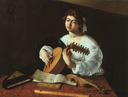 Caravaggio The Lute-Player