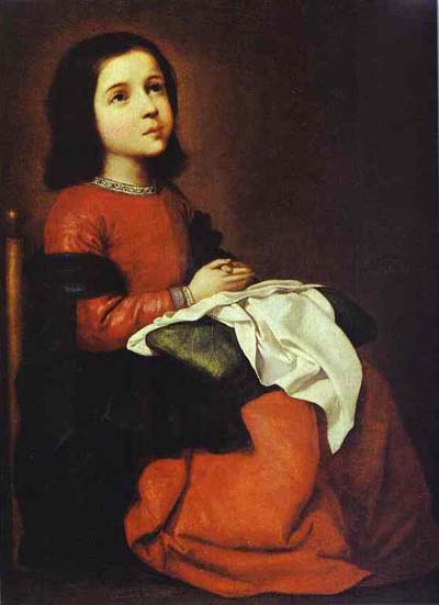 Francisco de Zurbaran Childhood of the Virgin