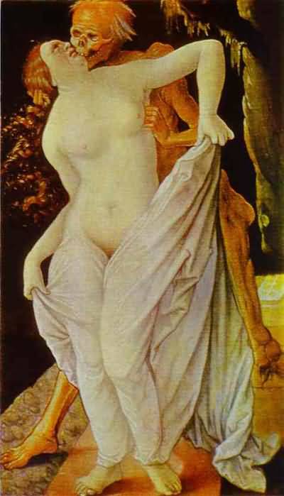 Hans Baldung Woman and Death