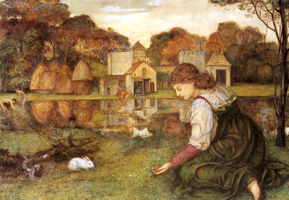 John Roddam Spencer Stanhope The White Rabbit