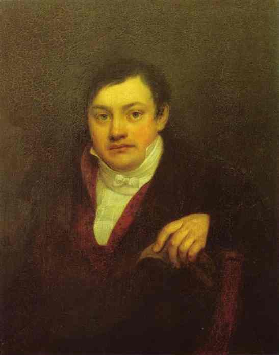 Kiprensky Orest Portrait of A I Kusov