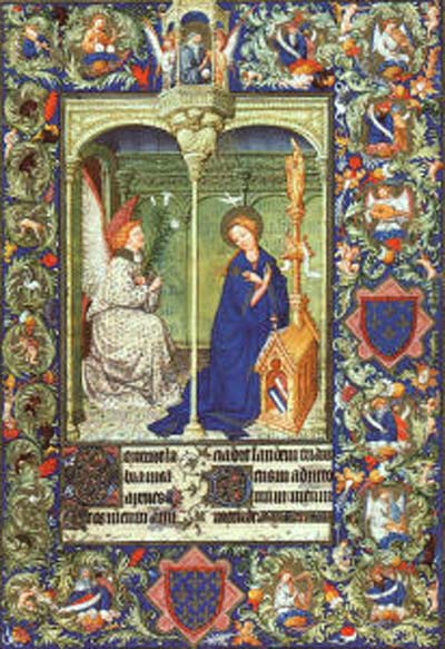 Limbourg Brothers The Annunciation