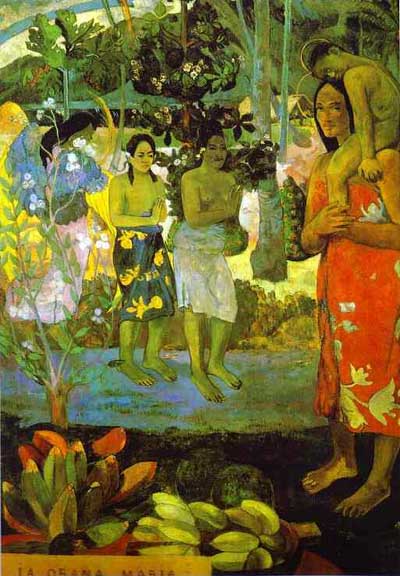 Paul Gauguin Ia Orana Maria Hail Mary