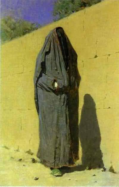 Vasily Vereshchagin Uzbek Woman in Tashkent