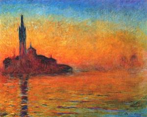 Venice at dusk 1908 - Claude Monet