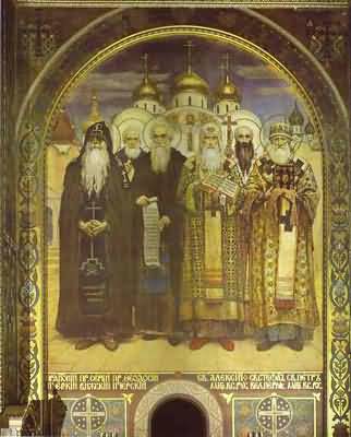 Victor Vasnetsov Russian Bishops