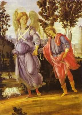 Filippino Lippi Tobias and the Angel
