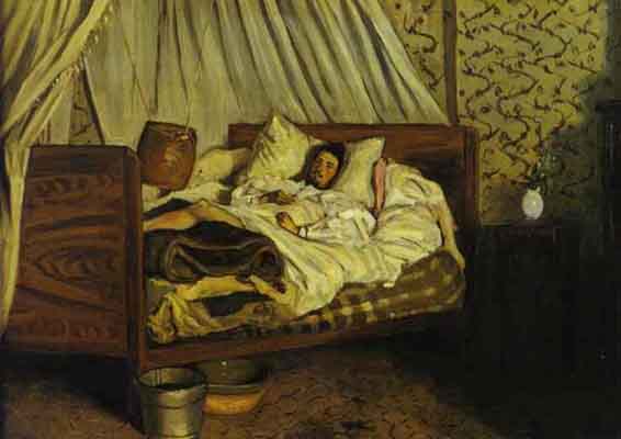 Frederic Bazille The Improvised Field-Hospital