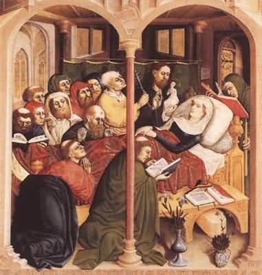 Hans Multscher Death of the Virgin