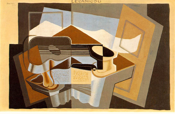 Juan Gris The Mountain Of Le Canigou