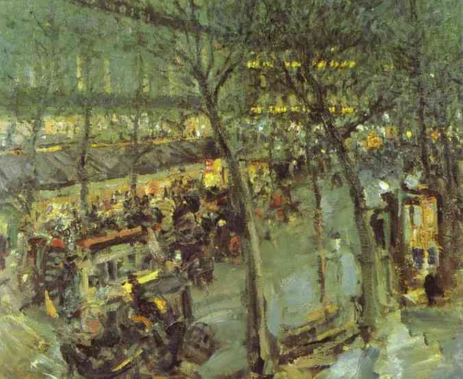 Korovin Constantin Paris Cafe de la Paix