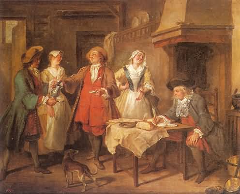 Nicolas Lancret The Marriage Contract