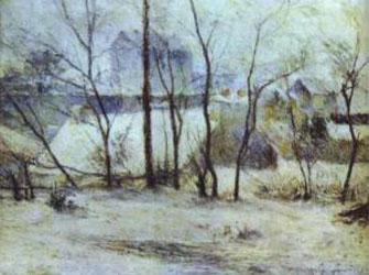 Paul Gauguin Effect of Snow